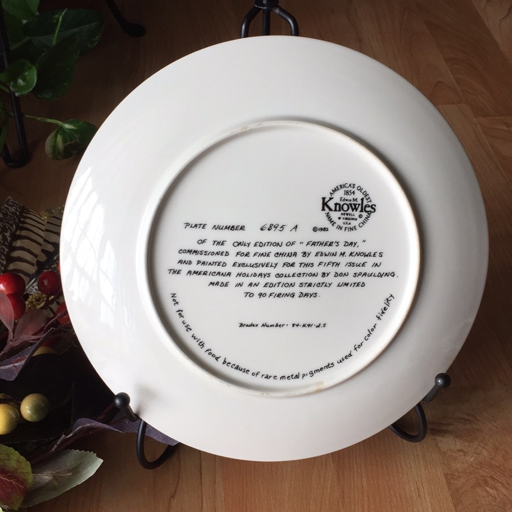 Knowles Plate “Father Day” - Picture 4 of 6